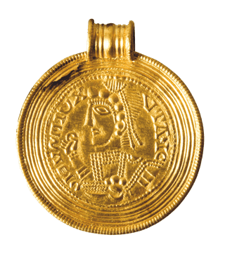 Vindelevskatten: Brakteater X1